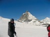 Sue at the Matterhorn